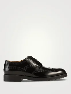 Leather Derby Shoes