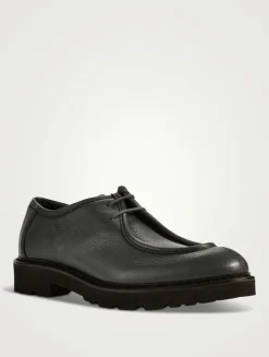 Leather Wallabee Shoes