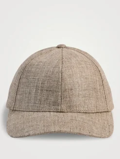 Legacy Structured Linen Baseball Cap