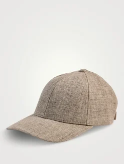 Legacy Structured Linen Baseball Cap