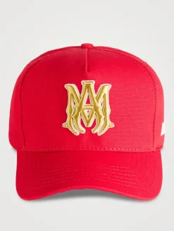 MA Embroidered Baseball Cap