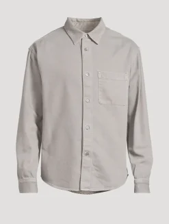 Modern Cotton-Blend Shirt