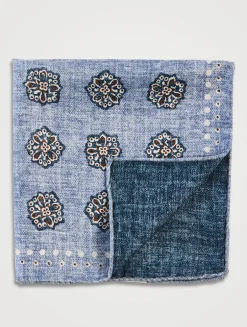 Noel Silk Pocket Square