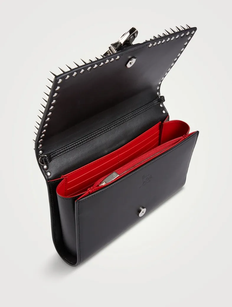 Paloma Embellished Leather Clutch