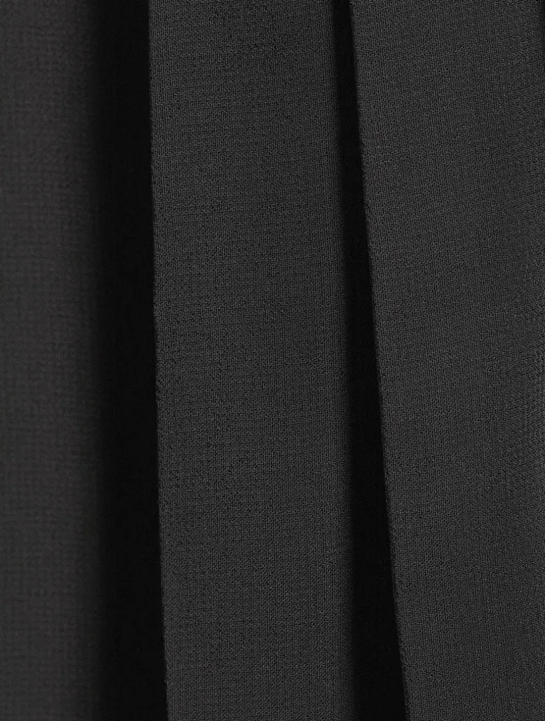 Pleated Maxi Skirt