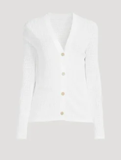 Pointelle Cardigan