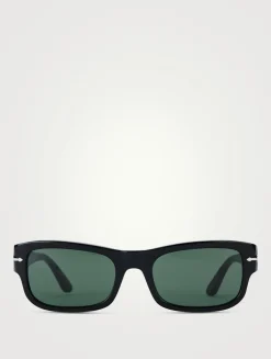 0PO3326S Rectangular Sunglasses