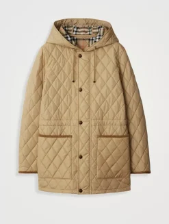 Quilted Nylon Devon Parka