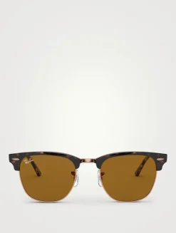 0RB3016 Clubmaster Square Sunglasses