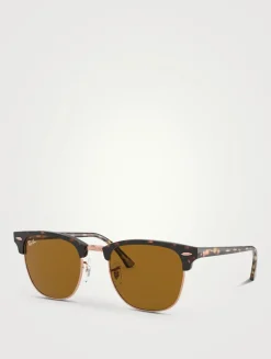 0RB3016 Clubmaster Square Sunglasses