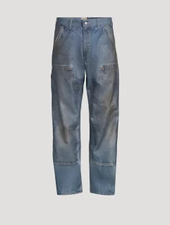 Roy Roger's x Dave's NY Trompe L'Oeil Canvas Pants