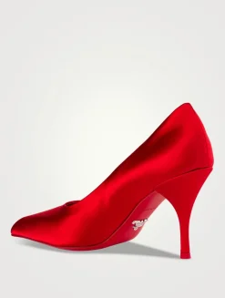 Satin Pumps