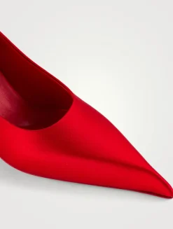 Satin Pumps