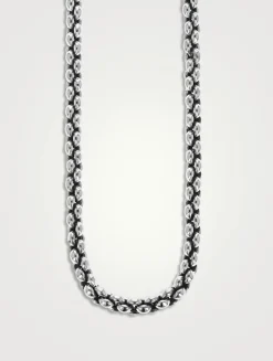 Silver Infinity Link Necklace