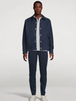 Suede Shirt Jacket