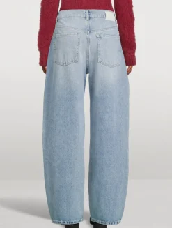 Taylor Barrel-Leg Jeans