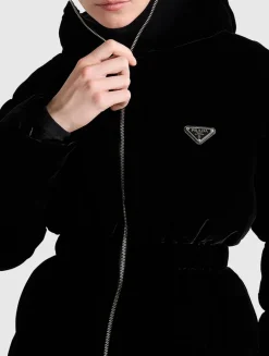 Velvet Down Jacket