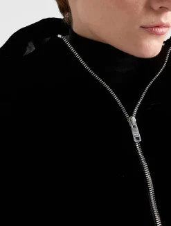 Velvet Down Jacket