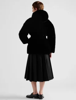 Velvet Down Jacket