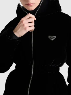 Velvet Down Jacket