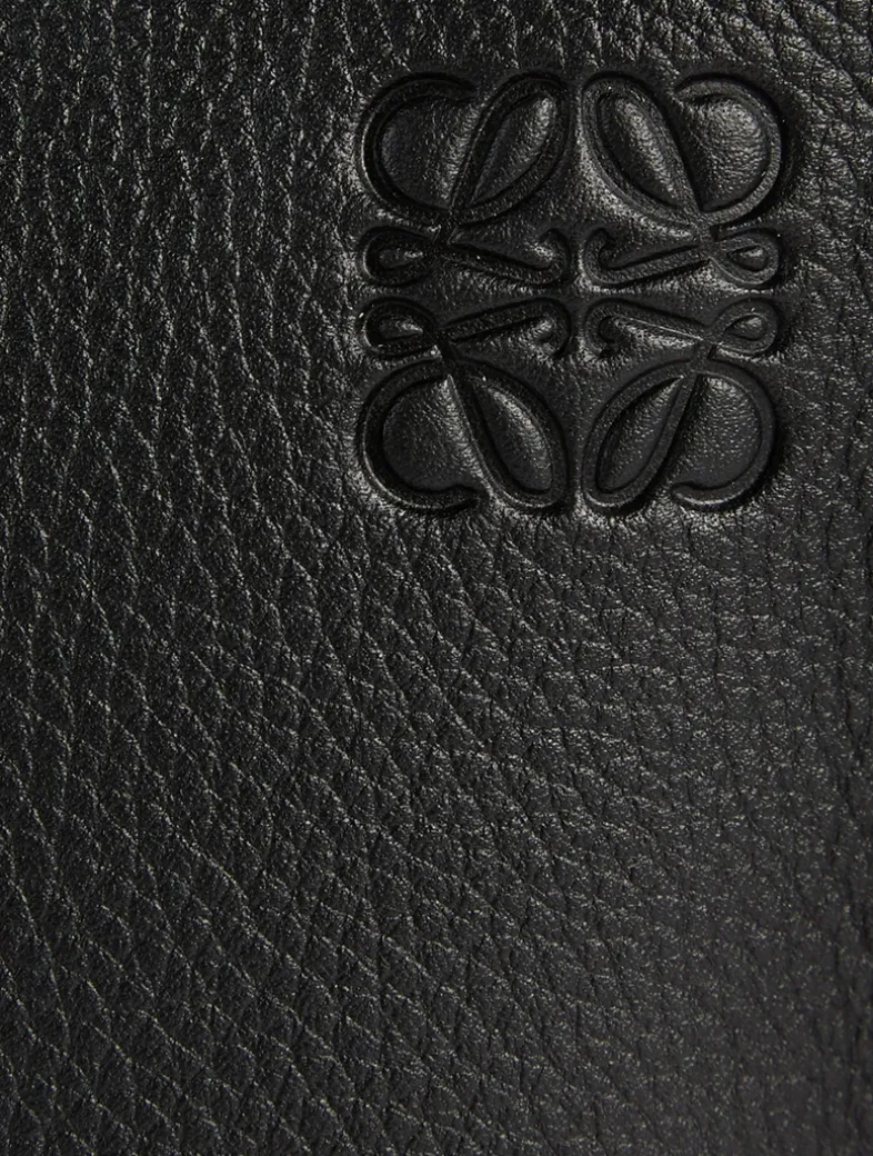 Vertical T Soft Grained Leather Pocket Bag