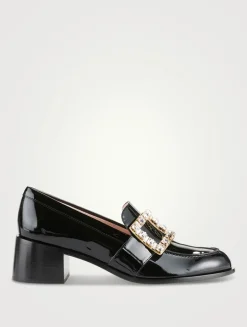 Viv' Rangers Strass Patent Leather Loafers