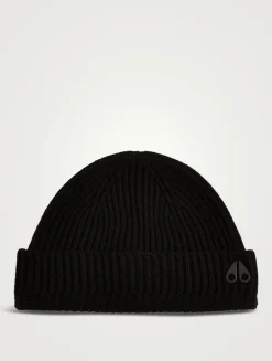 Wool Ribbed Beanie