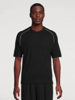 Wool Short-Sleeve T-Shirt