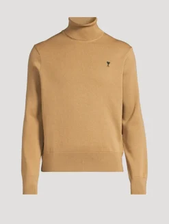Wool Turtleneck Sweater