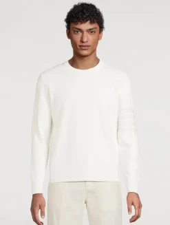 Wool-Blend Crewneck Sweater