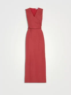 Wrap-effect Dress