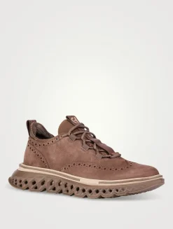 5.ZERØGRAND Wingtip Oxfords